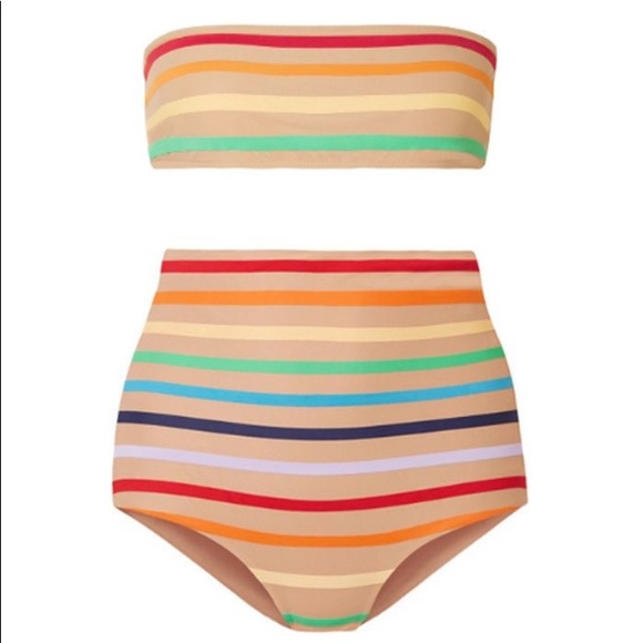 TM RIO DE JANEIRO Milagres Rainbow Striped Bikini - Picture 3 of 5